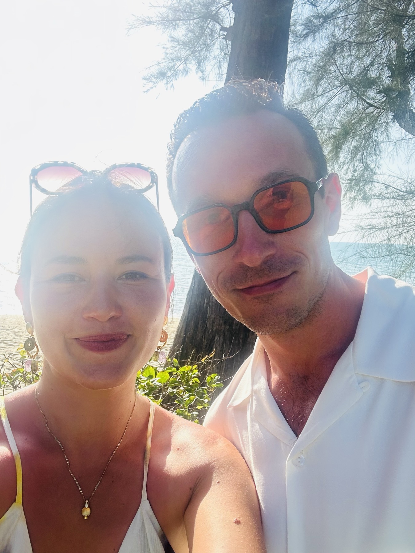 Claire et Benjamin en voyage