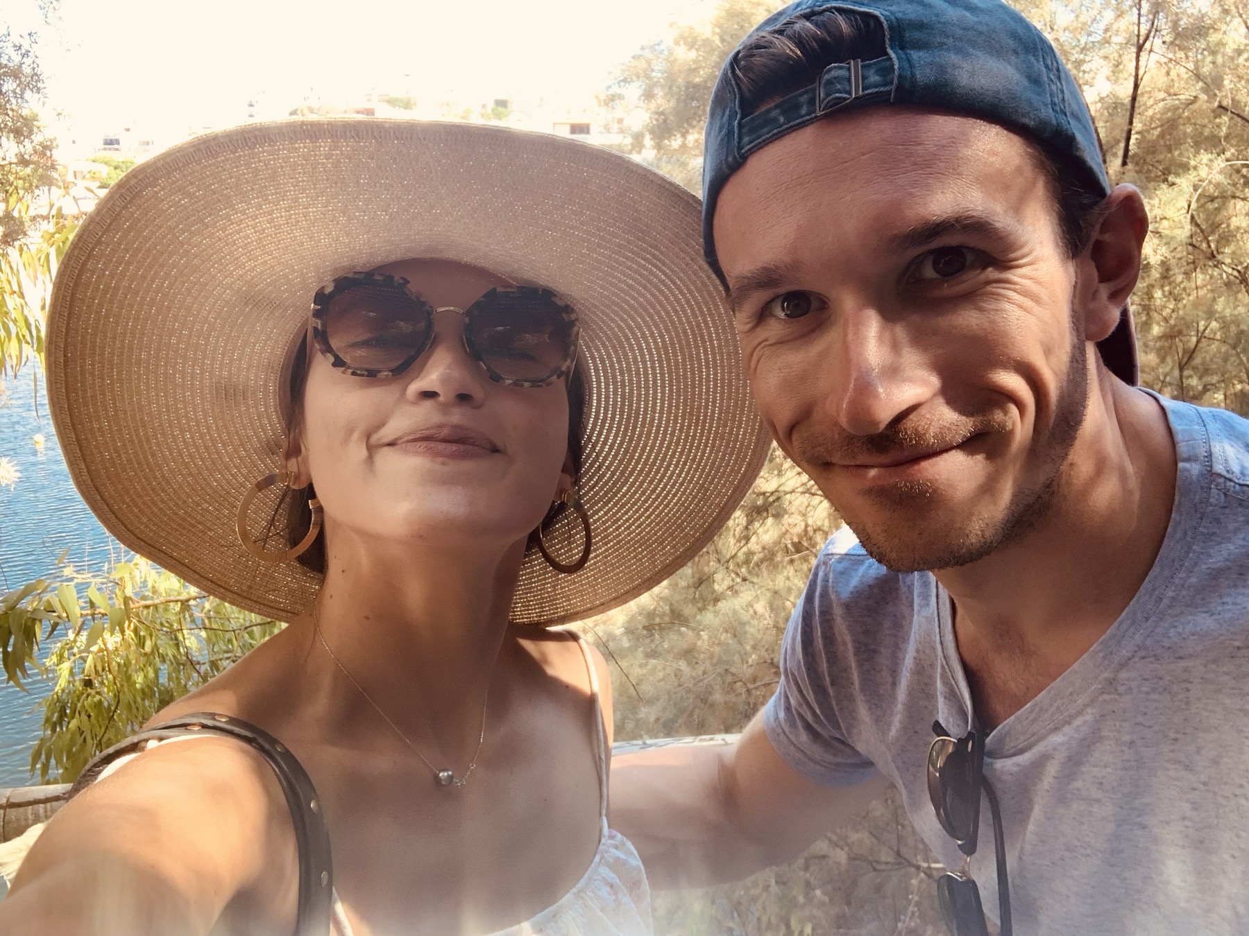 Claire et Benjamin en Grèce