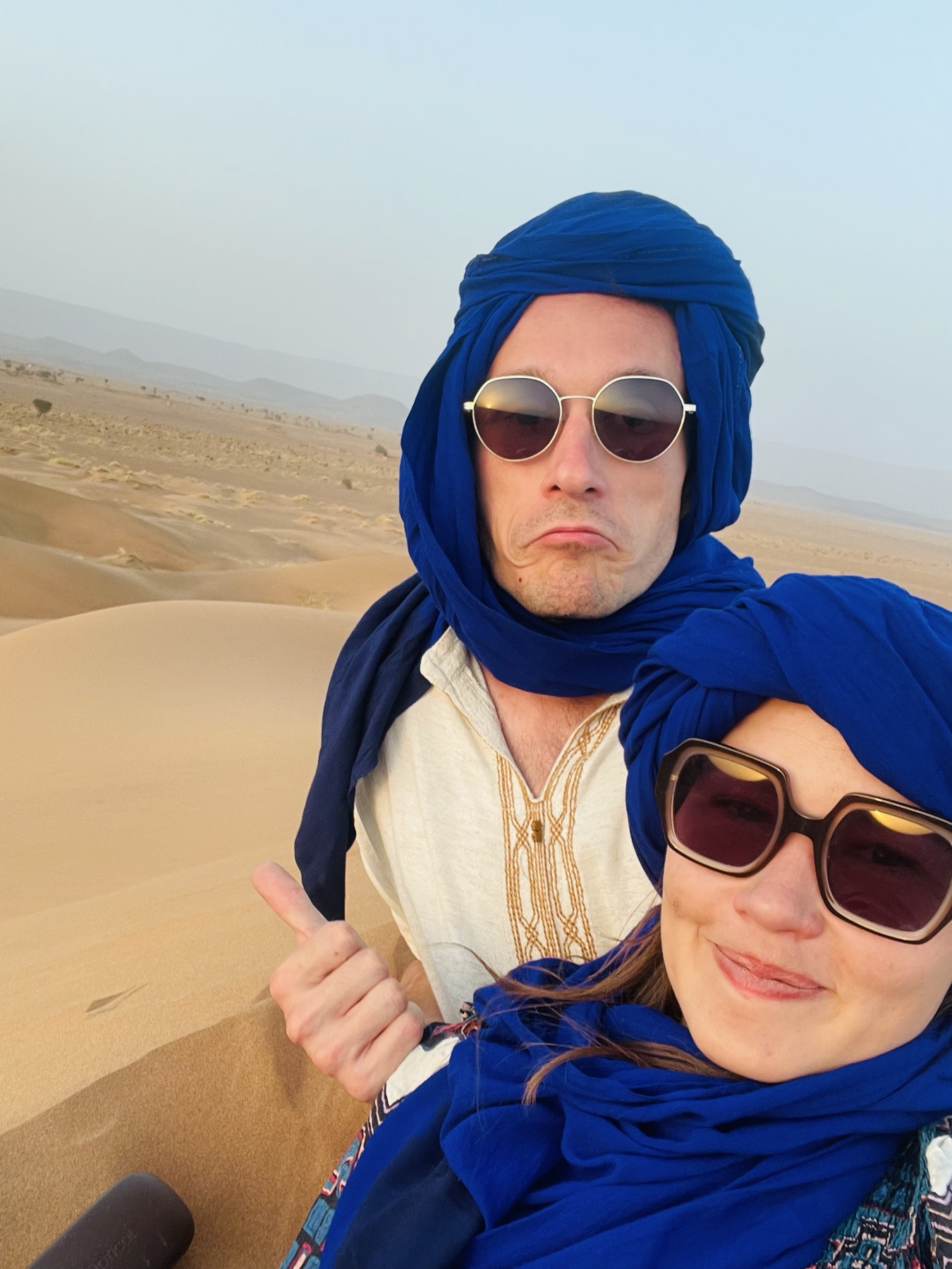 Turbans dans le désert