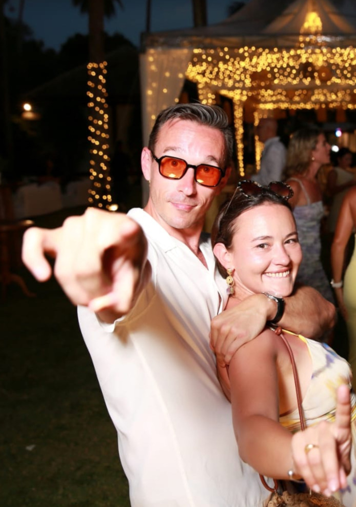 Claire et Benjamin en fête